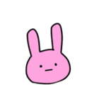 シュールなうさぎさんと無表情なくまさん（個別スタンプ：24）