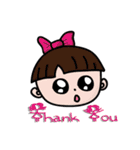 just say thank you（個別スタンプ：4）