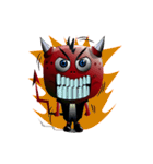 Spinyx, the mad demon.（個別スタンプ：8）
