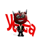 Spinyx, the mad demon.（個別スタンプ：14）