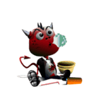 Spinyx, the mad demon.（個別スタンプ：28）