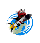 Spinyx, the mad demon.（個別スタンプ：33）