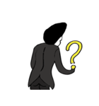 No Face Gentleman（個別スタンプ：6）
