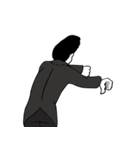 No Face Gentleman（個別スタンプ：12）