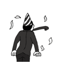 No Face Gentleman（個別スタンプ：22）