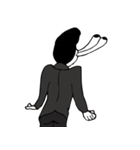 No Face Gentleman（個別スタンプ：26）