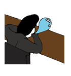 No Face Gentleman（個別スタンプ：28）