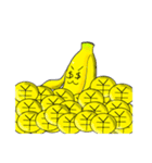 Crazy banana Peel（個別スタンプ：19）