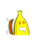 Crazy banana Peel（個別スタンプ：21）