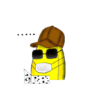 Crazy banana Peel（個別スタンプ：26）