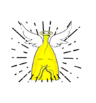 Crazy banana Peel（個別スタンプ：32）