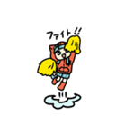【ゆる敬語】ネコっぽい娘とトカゲ氏（個別スタンプ：19）