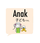 SOSにほんご ②インドネシア語（個別スタンプ：27）