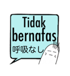 SOSにほんご ②インドネシア語（個別スタンプ：29）