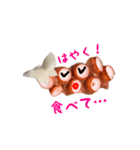 蛸野刺美ちゃん(タコの刺身)のスタンプ（個別スタンプ：8）