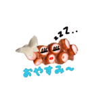 蛸野刺美ちゃん(タコの刺身)のスタンプ（個別スタンプ：9）
