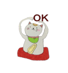 だるまねき猫（個別スタンプ：7）