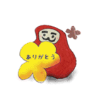 だるまねき猫（個別スタンプ：9）