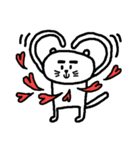 Emo-mo cat（個別スタンプ：28）