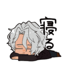 でこ出しヘアスタイルの男の子（個別スタンプ：13）