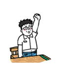 happy nurdy man（個別スタンプ：13）