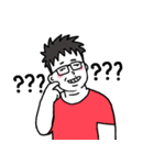 happy nurdy man（個別スタンプ：17）