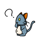 shock triangle cat（個別スタンプ：2）