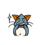 shock triangle cat（個別スタンプ：7）