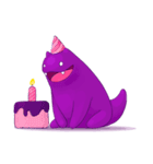 Purple Beast（個別スタンプ：13）