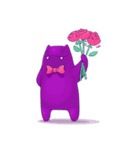Purple Beast（個別スタンプ：14）