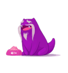 Purple Beast（個別スタンプ：18）