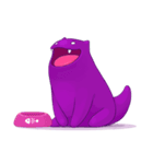 Purple Beast（個別スタンプ：19）