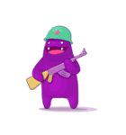 Purple Beast（個別スタンプ：20）