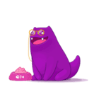 Purple Beast（個別スタンプ：24）