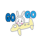 mimi rabbit ＆ going rabbit life（個別スタンプ：6）