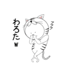 しろトラ (よく使う言葉)（個別スタンプ：20）