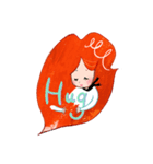 Ms. W - Literature Girl（個別スタンプ：8）