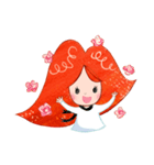 Ms. W - Literature Girl（個別スタンプ：13）