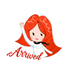 Ms. W - Literature Girl（個別スタンプ：21）