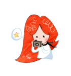 Ms. W - Literature Girl（個別スタンプ：23）