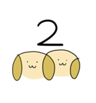簡単に描ける犬（個別スタンプ：2）