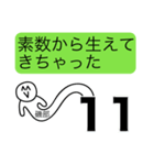 前衛的な磯部のスタンプ（個別スタンプ：7）