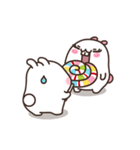 Cute Bunny Couple Ppoya ＆ PpoPpo Ver.2（個別スタンプ：1）
