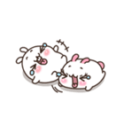 Cute Bunny Couple Ppoya ＆ PpoPpo Ver.2（個別スタンプ：9）