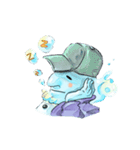 Life is such as foam.（個別スタンプ：2）