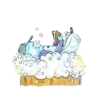 Life is such as foam.（個別スタンプ：11）