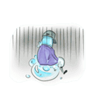 Life is such as foam.（個別スタンプ：13）