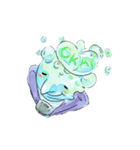 Life is such as foam.（個別スタンプ：18）