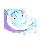 Life is such as foam.（個別スタンプ：21）