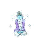 Life is such as foam.（個別スタンプ：23）